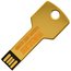 USB флеш-накопитель Ключ (gold) - золотистый