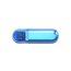 Пластиковый флеш-накопитель - голубой