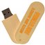 Деревянный USB флеш-накопитель - бежевый