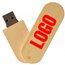 Дерев'яний USB флеш-накопичувач