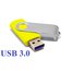 Флеш-накопитель USB 3.0 - жовтий