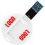 Кругла USB флешка-картка USB 3.0