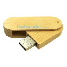 Деревянный USB флеш-накопитель