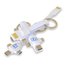 USB кабель 3 в 1 - белый