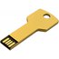 USB флеш-накопитель Ключ (gold) - золотистый