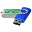 USB флешка Твистер - синий