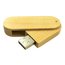 Деревянный USB флеш-накопитель - бежевый
