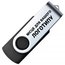 USB флешка Твистер - чорний