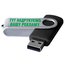 USB флешка Твистер - черный