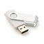 USB флешка Твистер - белый
