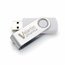 USB флешка Твистер - белый