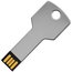 USB флеш-накопитель Ключ (silver) - серебро