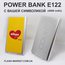 Power Bank 4000 мАч (silver) - серебро