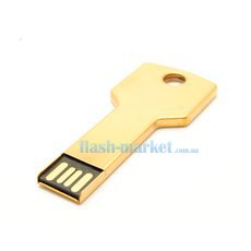USB флеш-накопитель Ключ (gold)